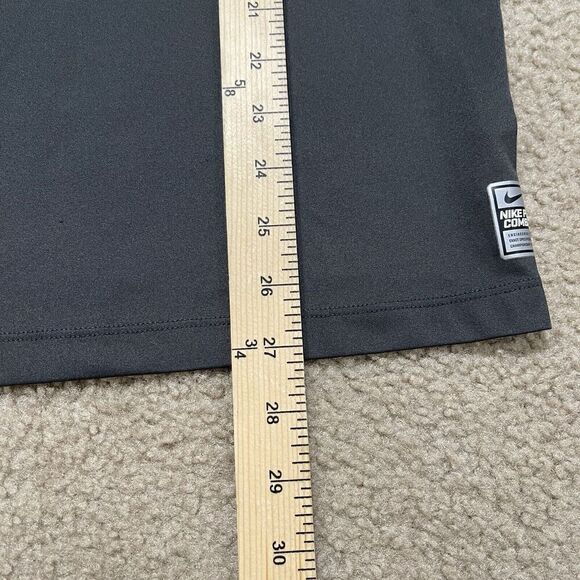 Nike Pro Combat DRI-FIT Ken Griffey Jr Swingman Raglan Large Gray Black Fitted - Picture 8 of 10